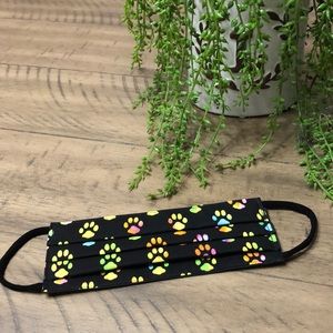 Paw 🐾 print double sided face mask
